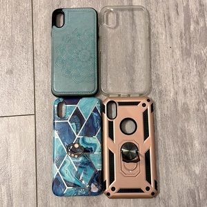 IPhone XR Lot of 4 Cases/Covers- Like New